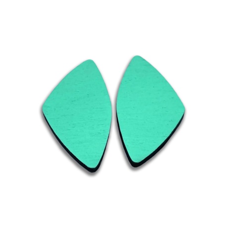 Earrings Catania 4,04cm green