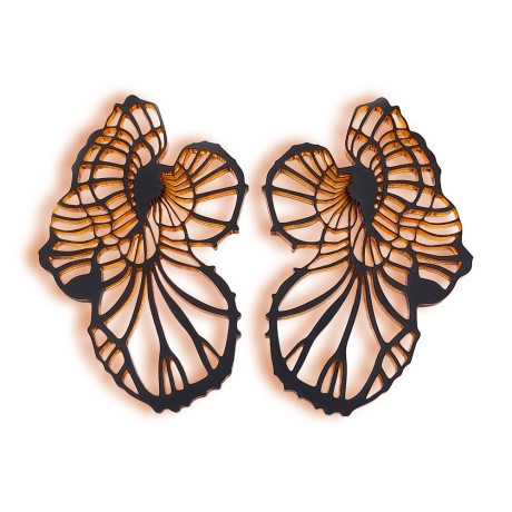 Earrings FLY 8,9cm norange