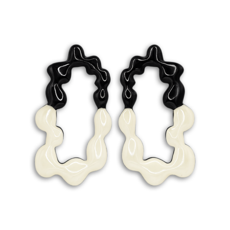Kõrvarõngad FROZEN FLOW - IVORY SHADOW