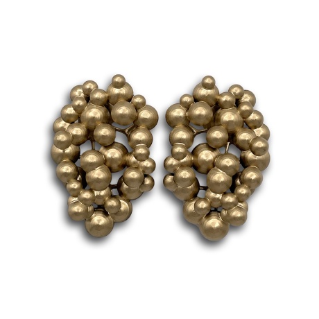 Kõrvarõngad Berry 5cm kuldne