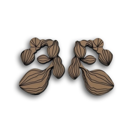 Kõrvarõngad Silky Glow nude