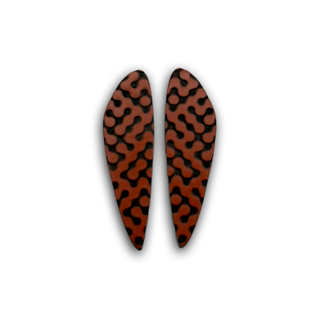 Kõrvarõngad Dear 4,42cm cacoa hell