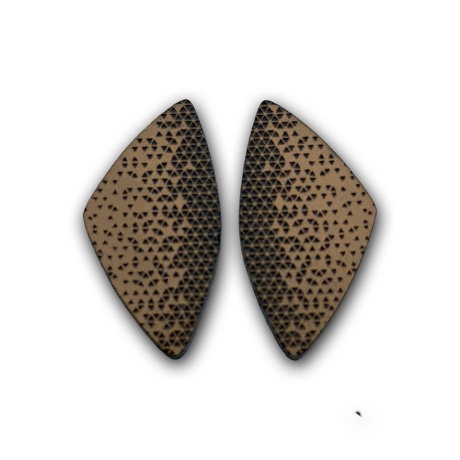 Kõrvarõngad Catania 4.04cm nude/t